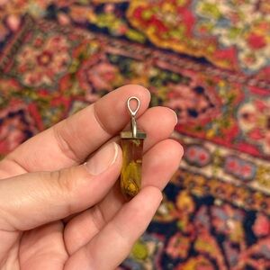 Mookaite Pointed Pendant Necklace Charm